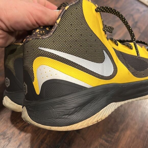 MENS NIKE ZOOM HYPERFRANCHISE XD size 10 2013 production and in GUC for age - Picture 4 of 10